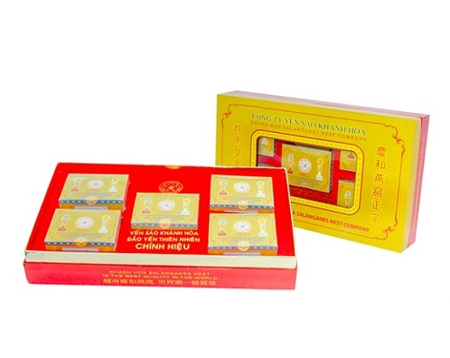 Yến Sào Khánh Hòa Tinh Chế Mẫu Hộp Quà Tặng 5 Hộp*3g – Yến Sào Plaza