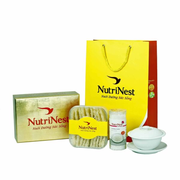 Tổ Yến Sào Tinh Chế Sợi NutriNest – 100g – Yến Sào Plaza