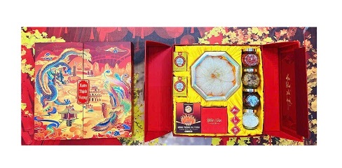 Hộp Quà – 100g Tổ Yến Sào Khánh Hòa Rút Lông – Yến Chưng 100% – Đông Trùng Hạ Thảo Và Các Loại Hạt