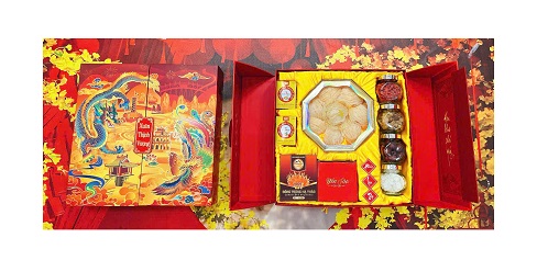 Hộp Quà Tết – 100g Hồng Yến Sào Khánh Hòa – Yến Chưng 100% – Đông Trùng Hạ Thảo Và Các Loại Hạt