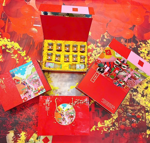 Hộp Quà Tết Nước Yến Lộc Xuân Bội Lộc