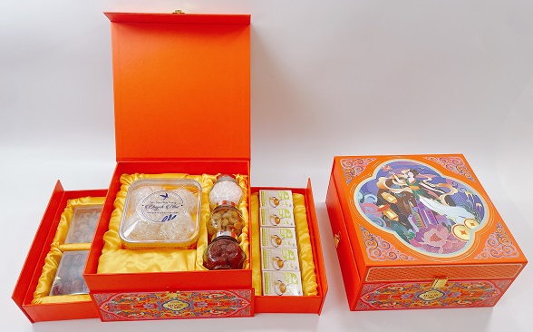 Hộp Quà Yến Sào Khánh Hòa Sợi Ngắn 50g Và Nước Yến