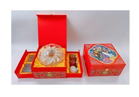 Hộp Quà Tặng Tổ Yến Sào Khánh Hòa Tinh Chế Sợi Ngắn 100g Và Các Loại Hạt