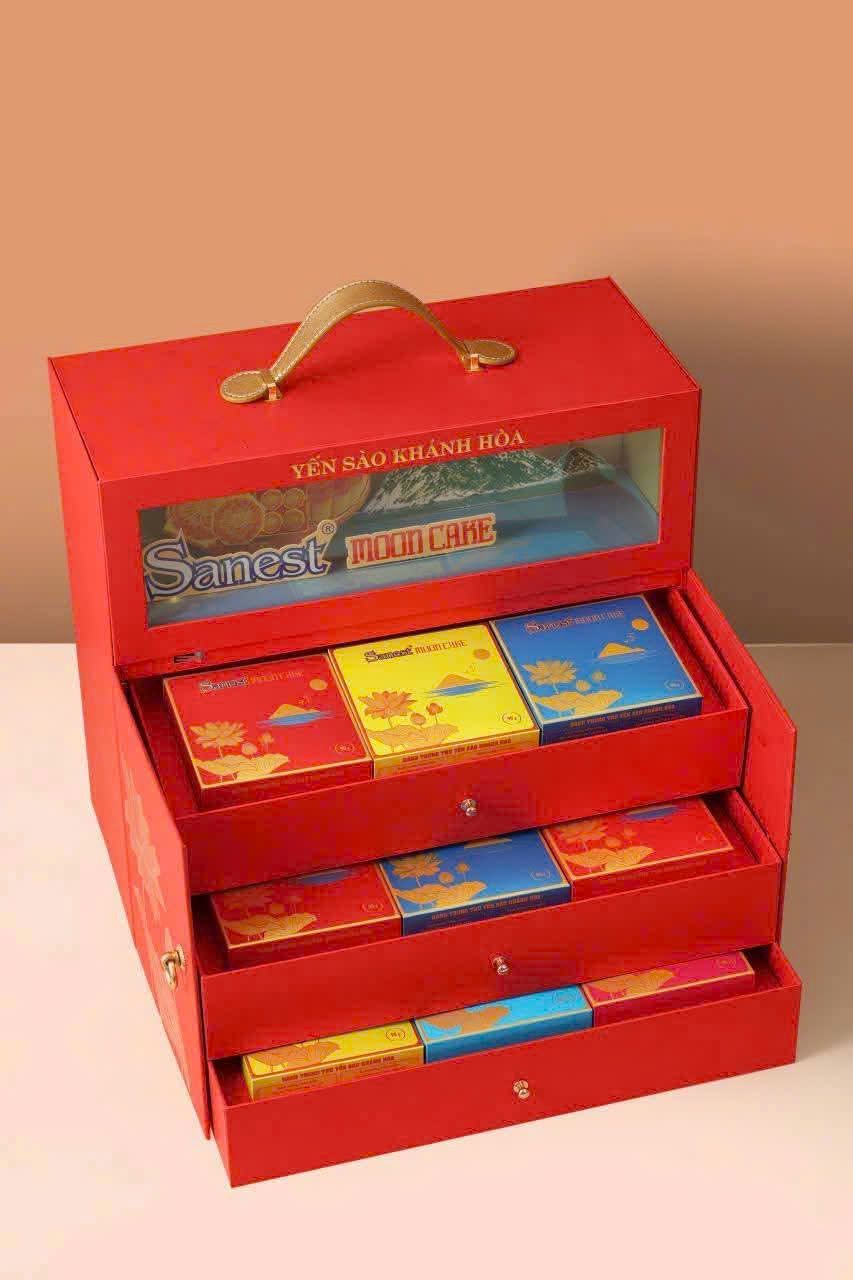 HỘP QUÀ TRUNG THU YẾN SÀO KHÁNH HÒA – 9 BÁNH